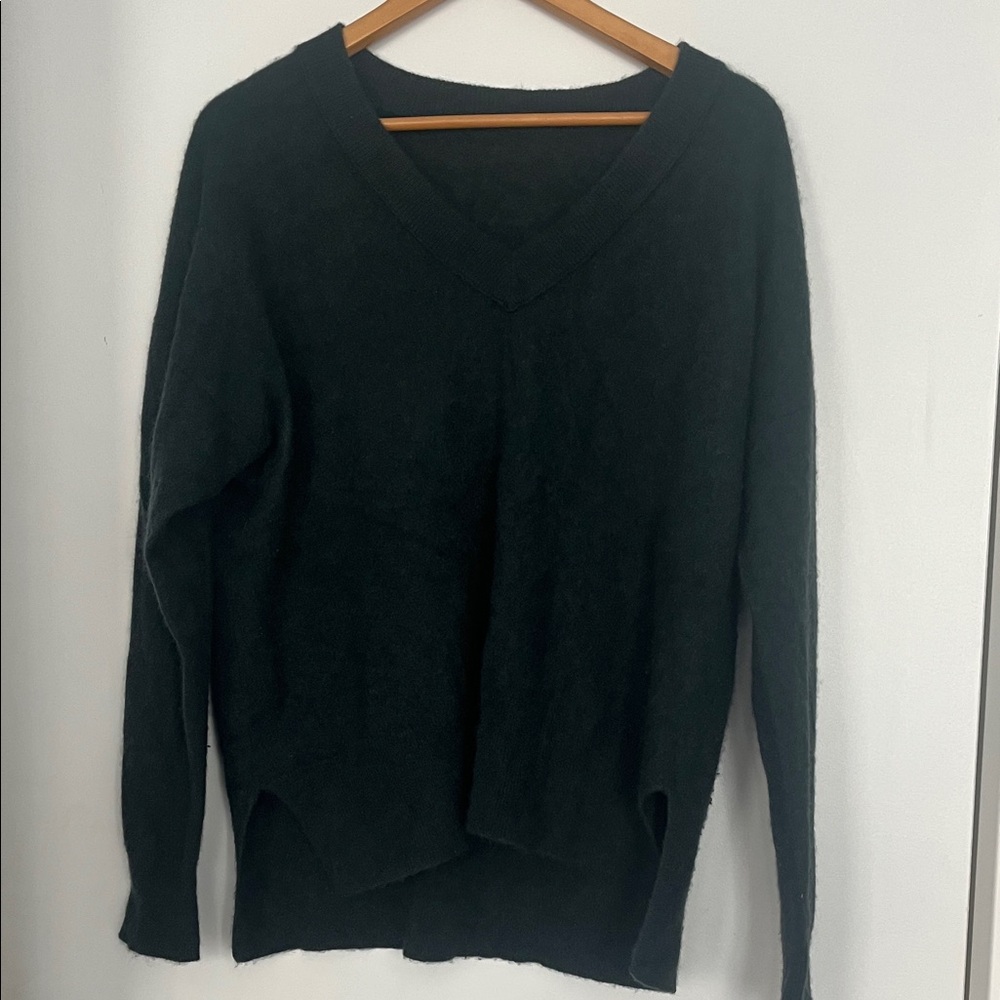 J. Crew Dark V-Neck Sweater